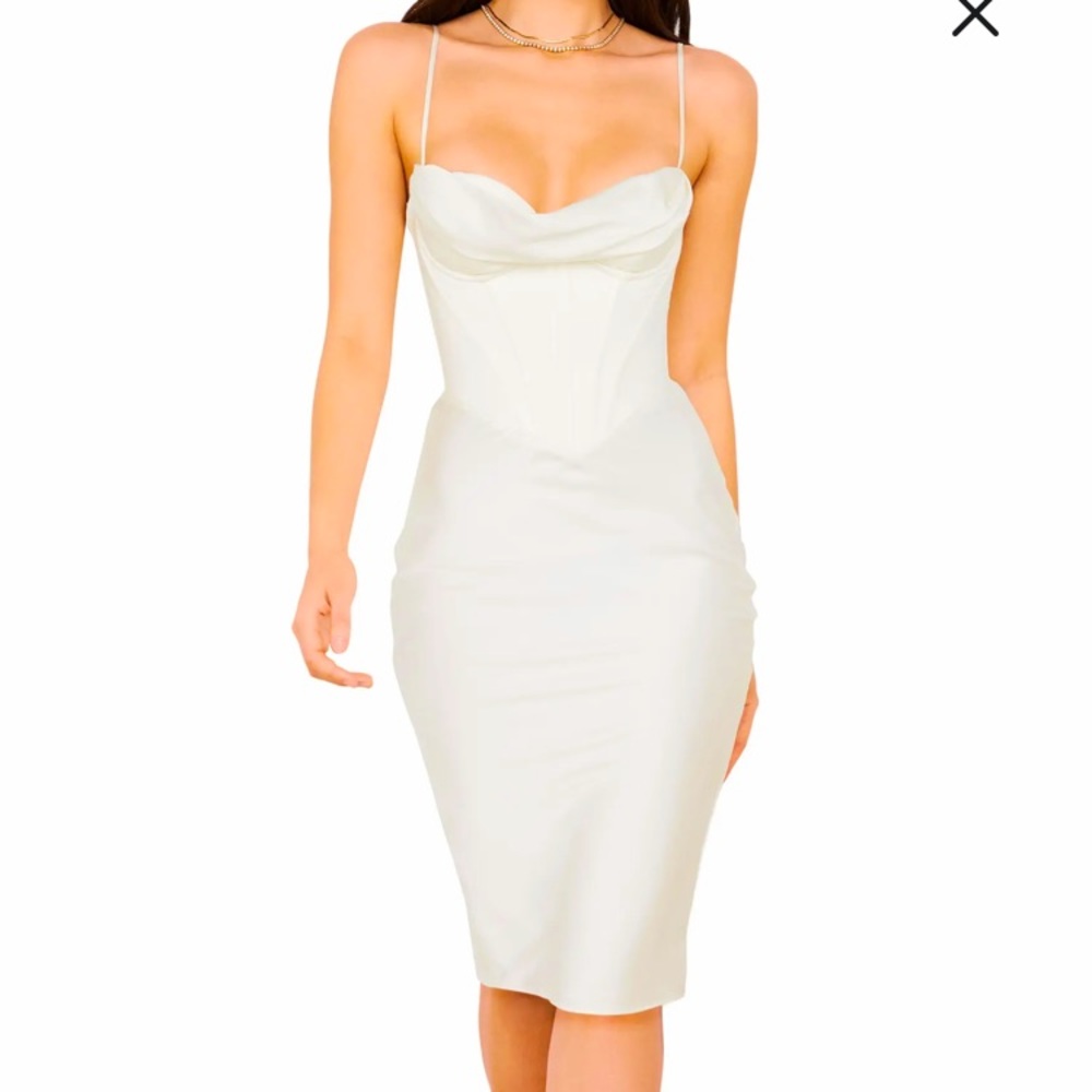 Myrna Ivory House of CB Dress